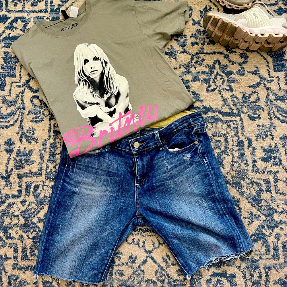 Paige Kylie Crop size 28